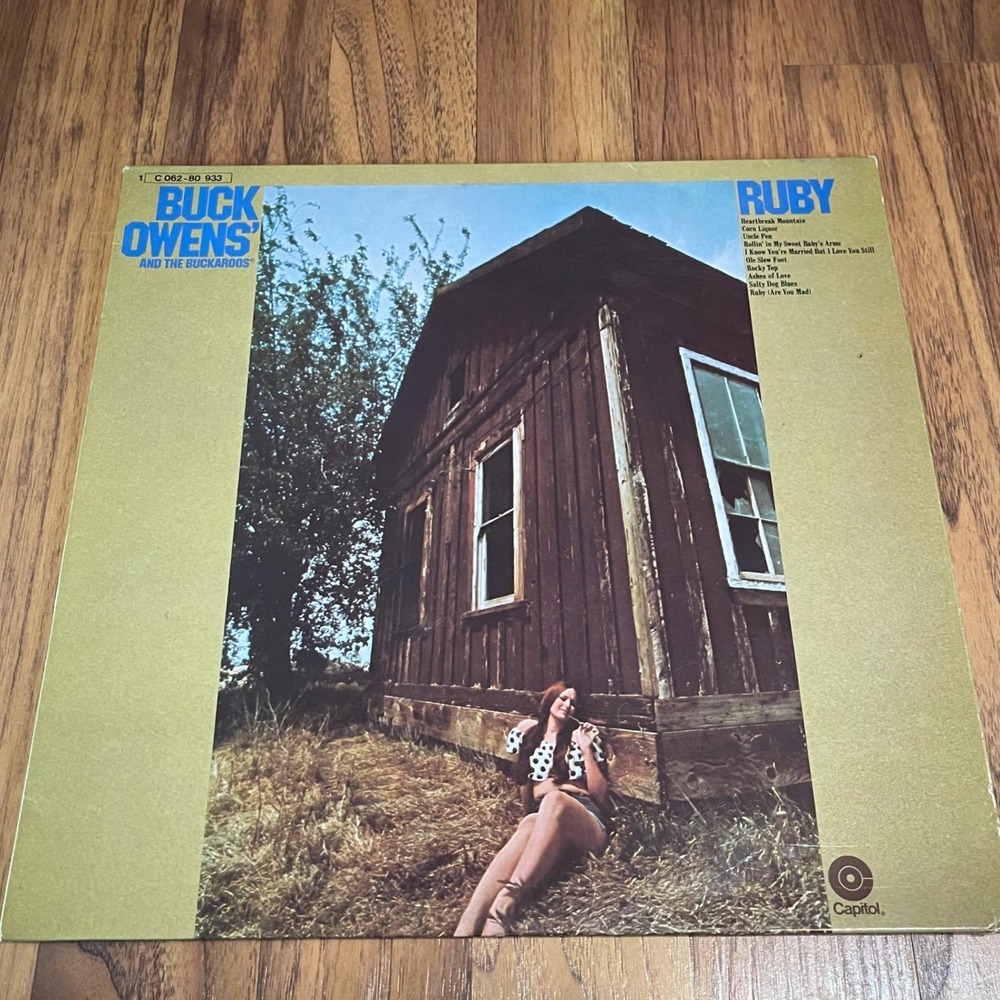 Buck Owens Ruby Bluegrass Specials Vinyl LP German Pressing Capitol 1C 062-80